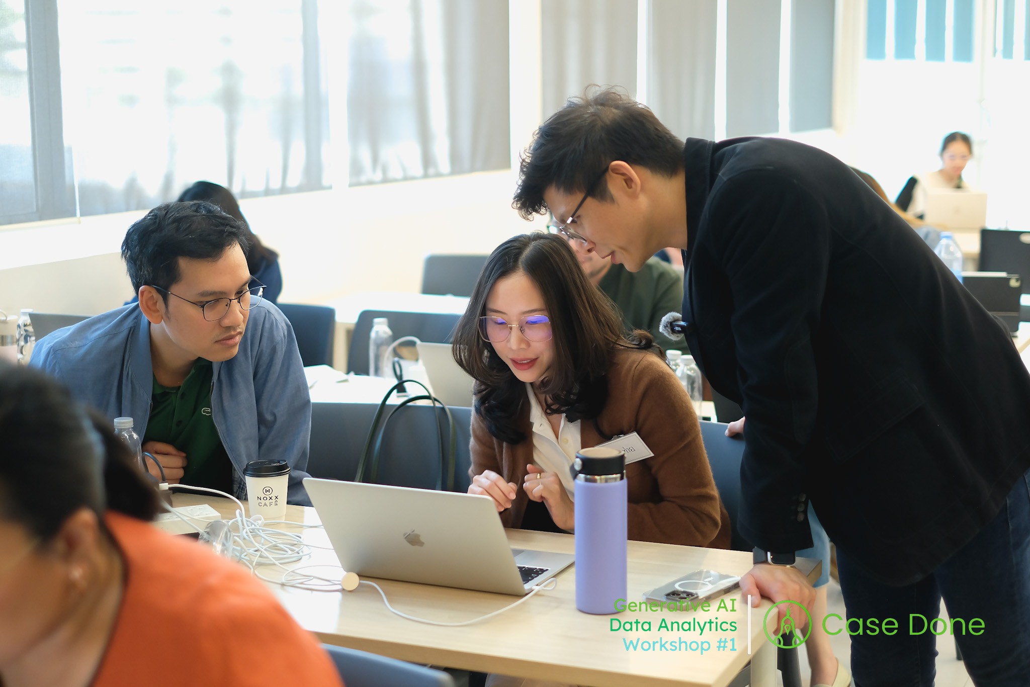 Group discussion on AI applications